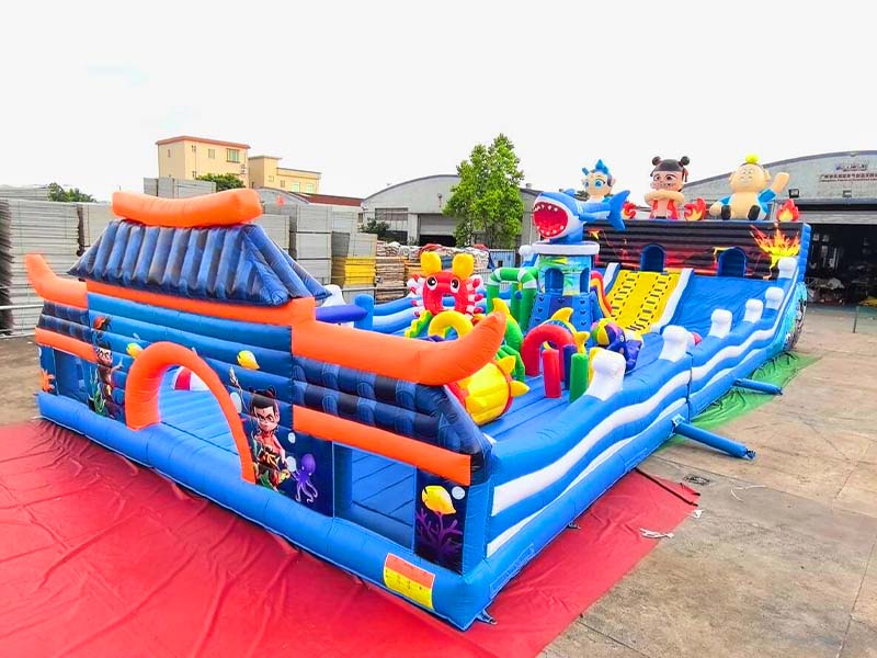Parc gonflable à thème Nezha : l'aventure ultime pour les enfants