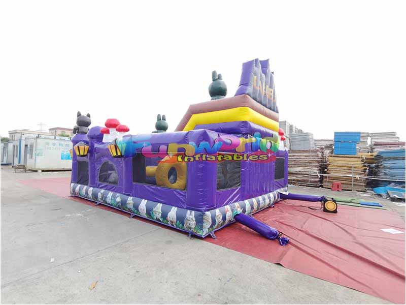 inflatable outdoor bounce house