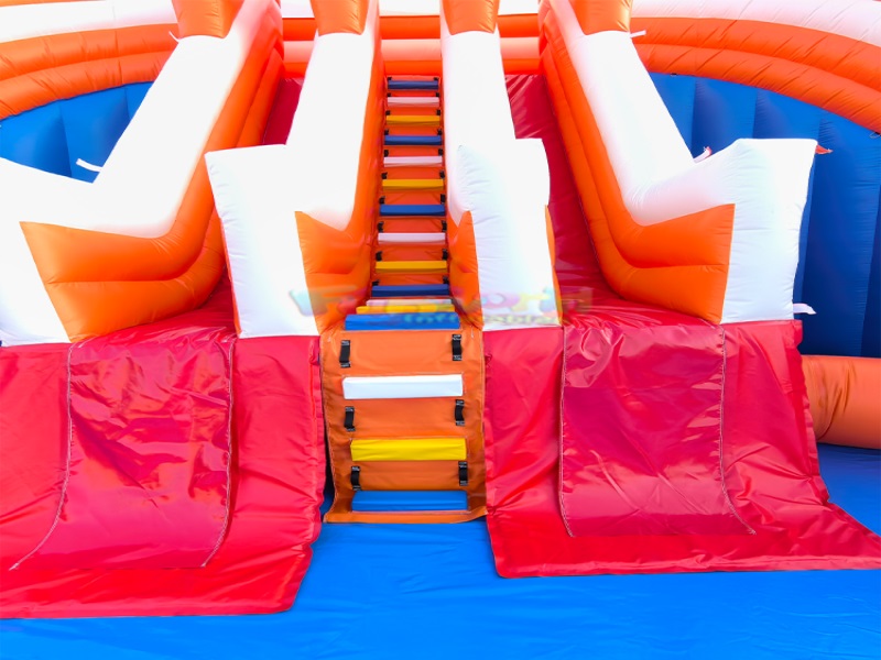 custom inflatable water slide