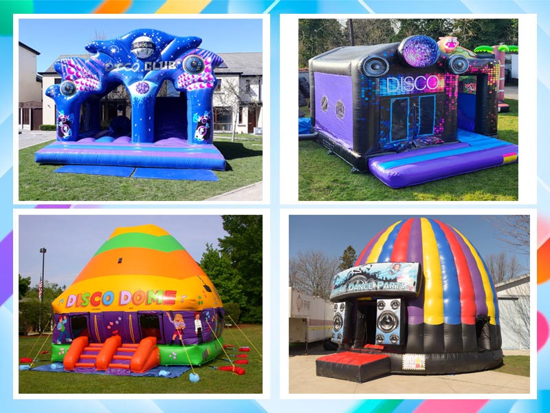 inflatable disco jumping castle