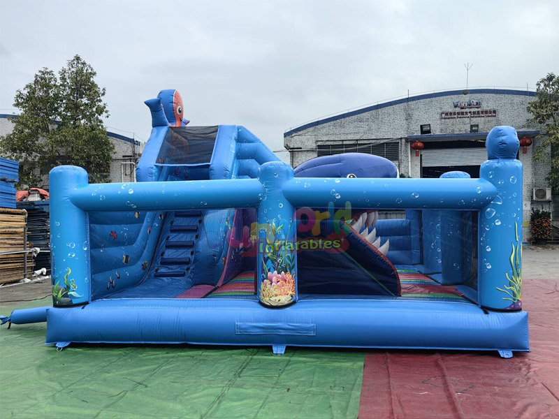 inflatable ocean bouncy castle