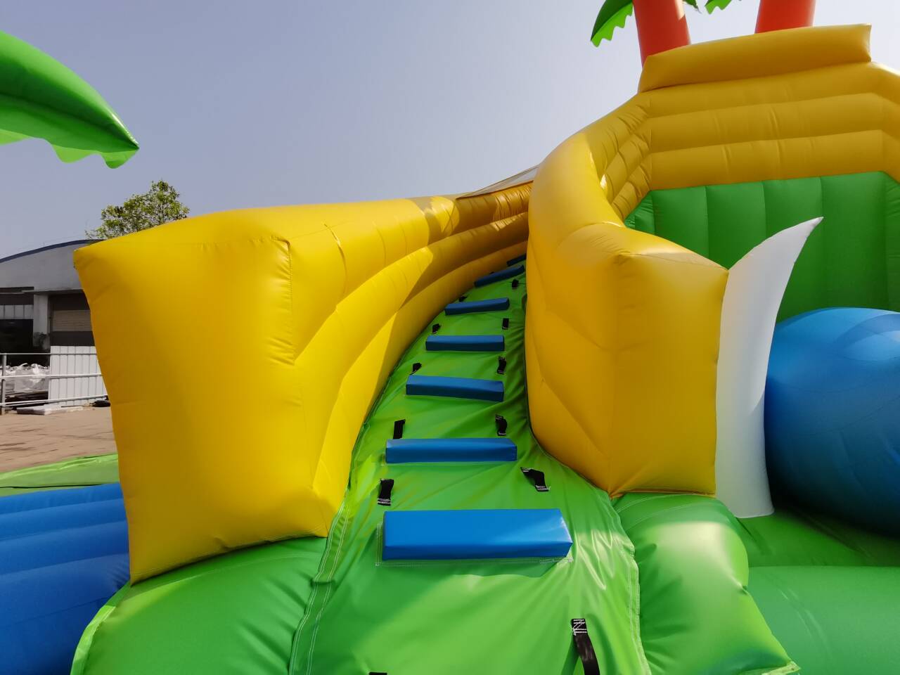 Commercial inflatable park