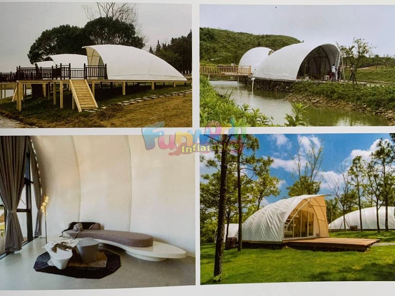 Shell Shape Glamping Tent