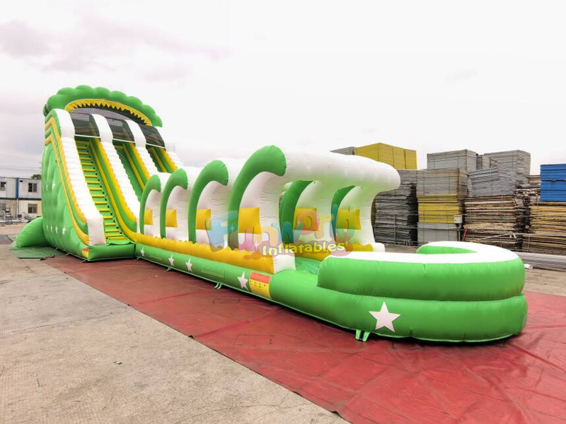 water inflatable slide
