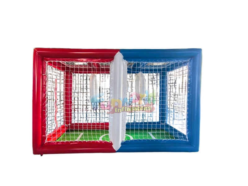 Outdoor commercial inflatable drone soccer arena
