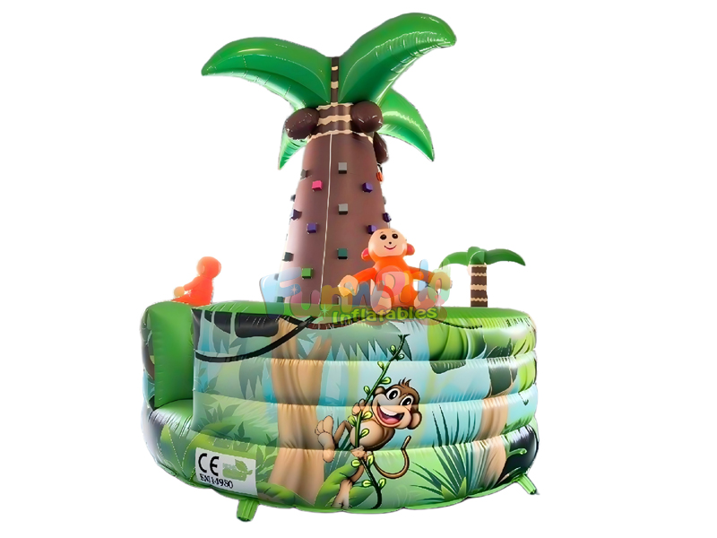 Inflatable Jungle Monkey Climbing Wall Inflatable Jungle Monkey Climbing Wall