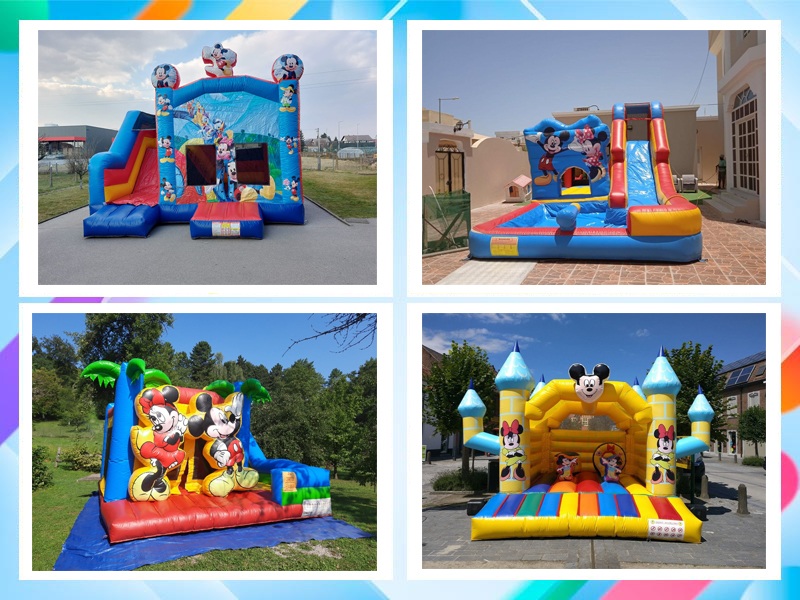 inflatable mickey mouse bouncer