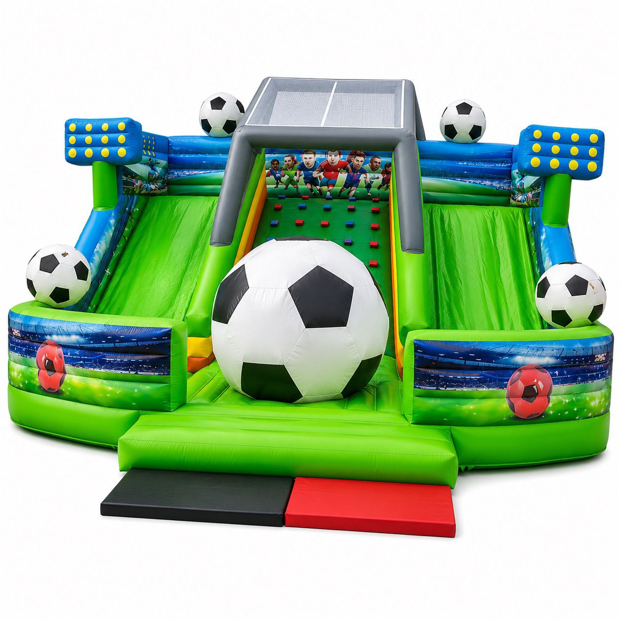 Inflatable football playground