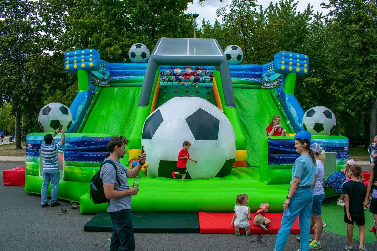 Giant football playground Inflatable