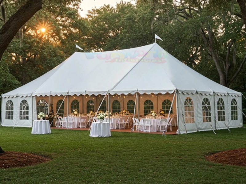 White Wedding Tent