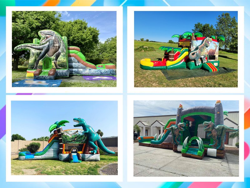 commercial bounce house combo