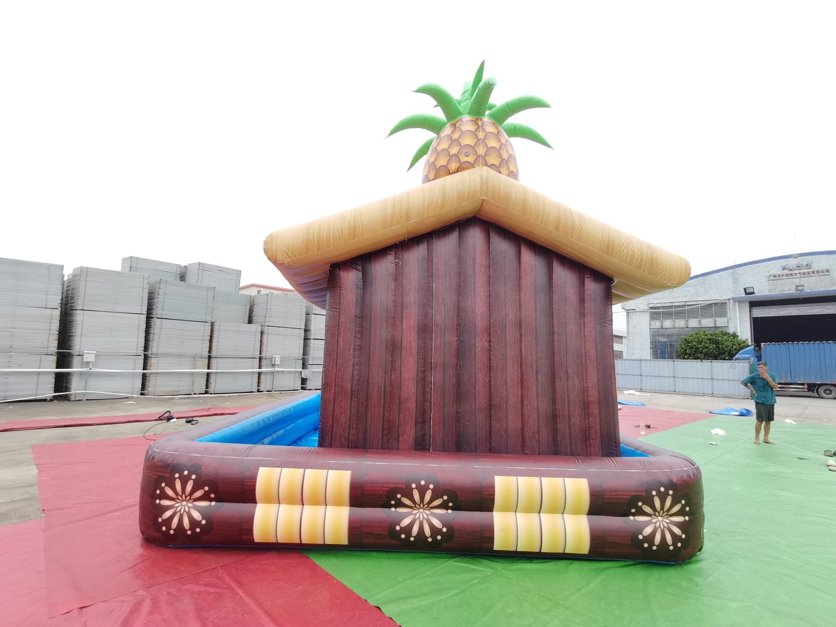 pool inflatable bar