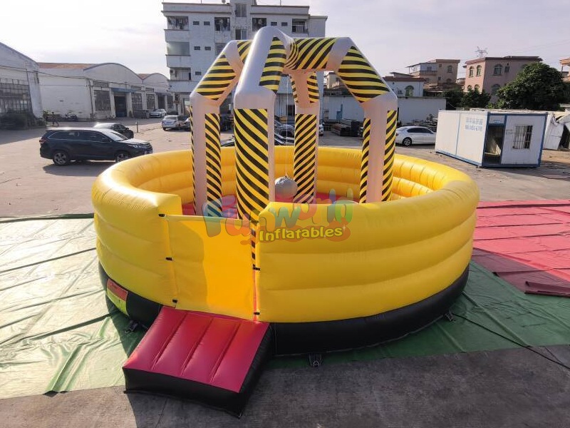 Jeu de destruction de balles gonflables : une attraction compétitive à fort retour sur investissement pour les locations événementielles