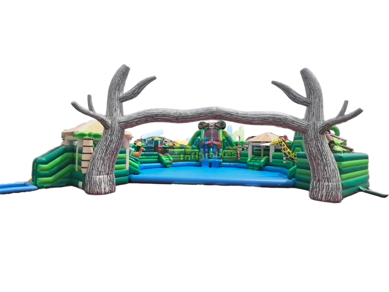 inflatable water park for kids